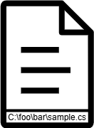 File Path On Text Editor Footer